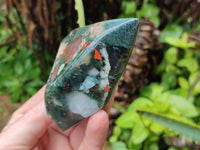 Polished Bloodstone Points x 3 From Swaziland - Toprock Gemstones and Minerals 