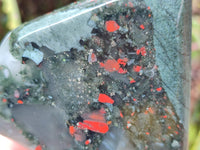 Polished Bloodstone Points x 3 From Swaziland - Toprock Gemstones and Minerals 