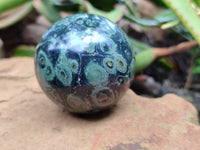 Polished Stromatolite Spheres x 4 From Madagascar