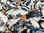 Polished Zebra Marble Gemstone Hearts - sold per item - From China - Toprock Gemstones and Minerals 