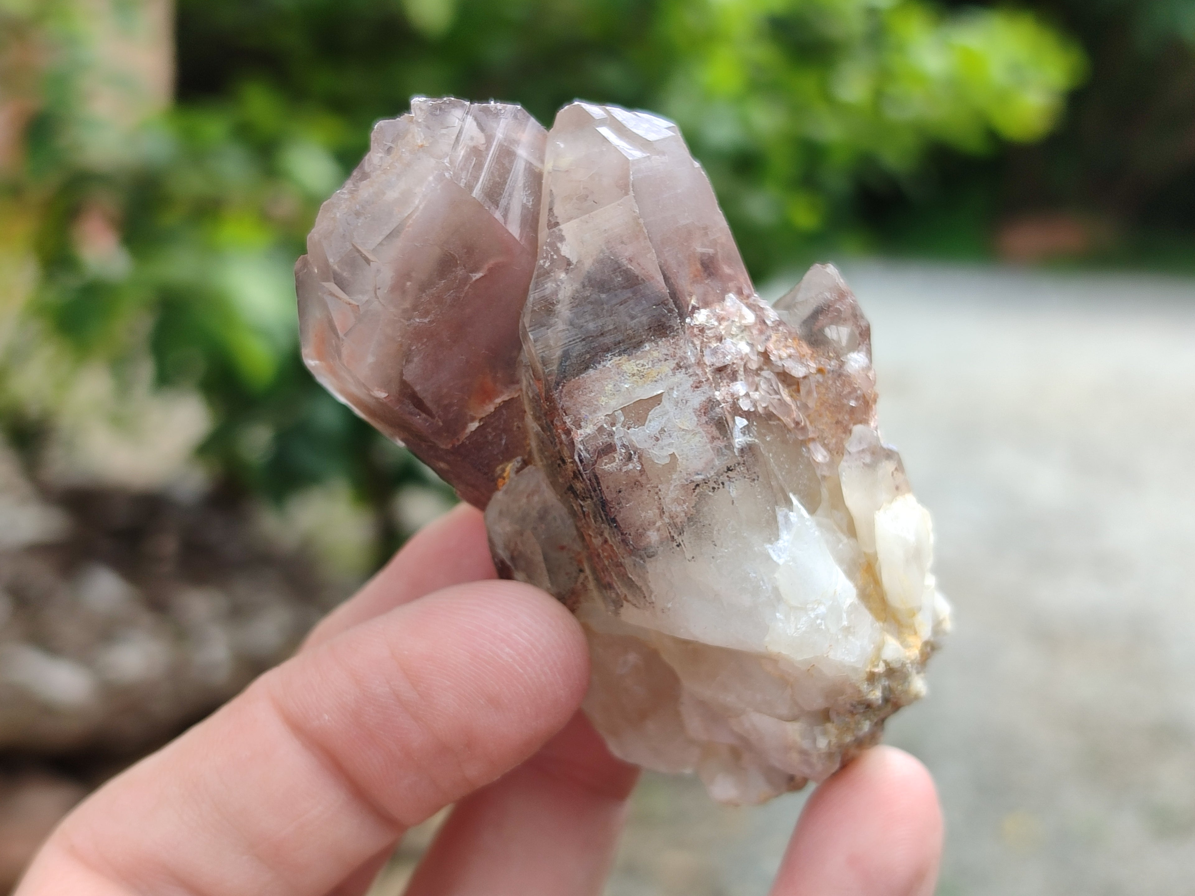 Natural Red Hematoid Quartz Clusters x 7 From Karoi, Zimbabwe - Toprock Gemstones and Minerals 