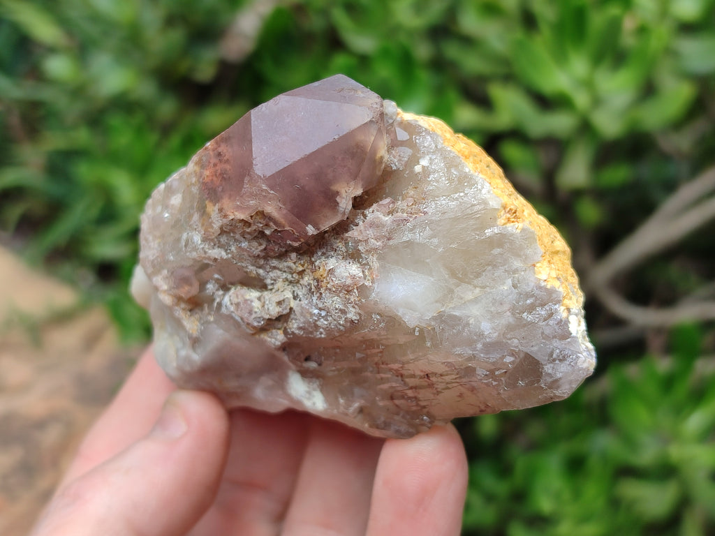 Natural Red Hematoid Quartz Clusters x 7 From Karoi, Zimbabwe - Toprock Gemstones and Minerals 