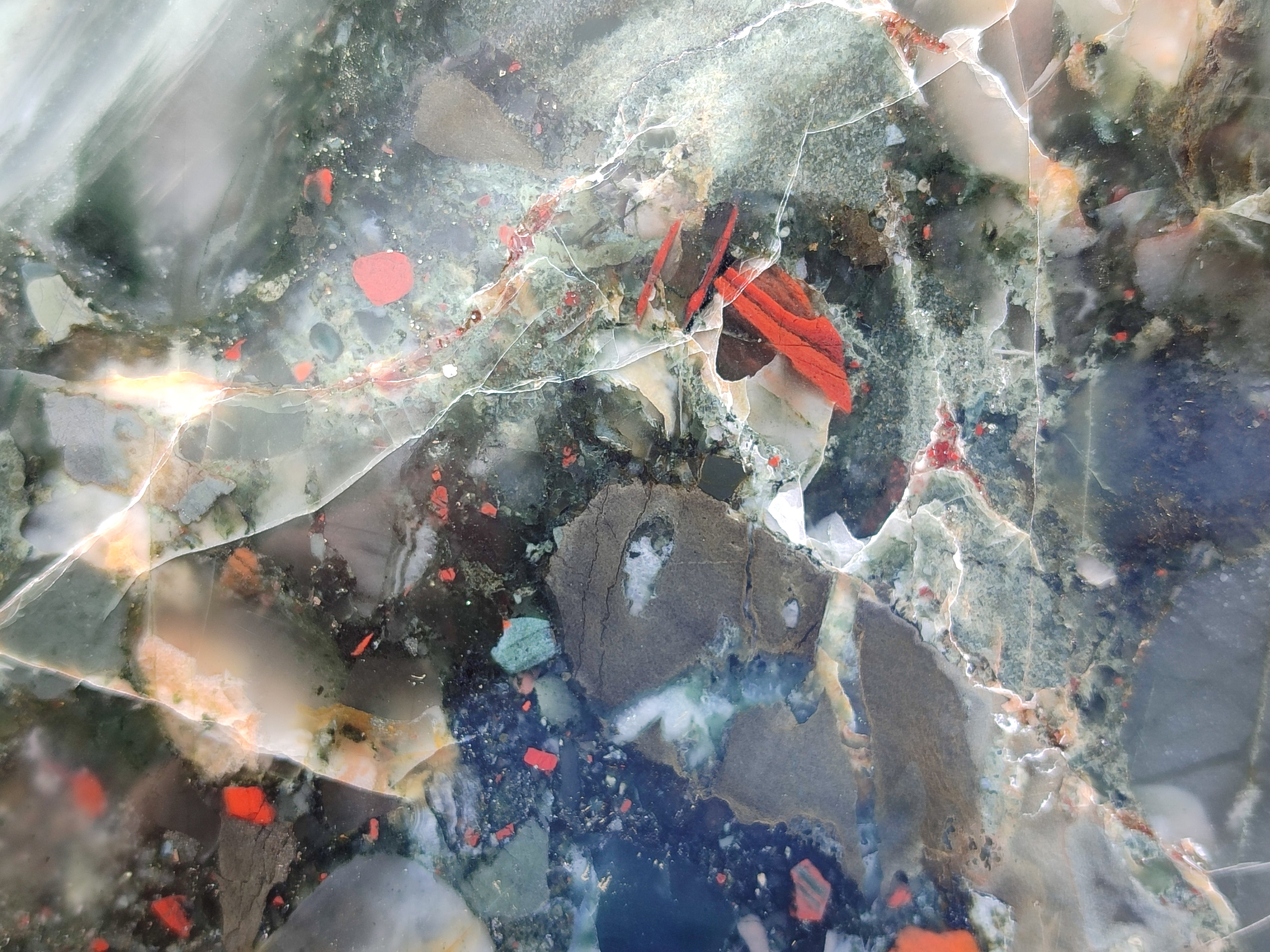 Polished Bloodstone Display Piece x 1 From Swaziland - Toprock Gemstones and Minerals 