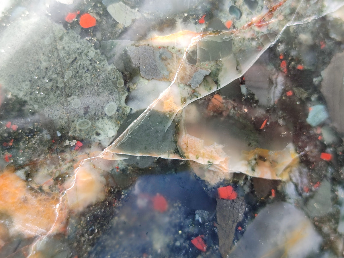 Polished Bloodstone Display Piece x 1 From Swaziland - Toprock Gemstones and Minerals 