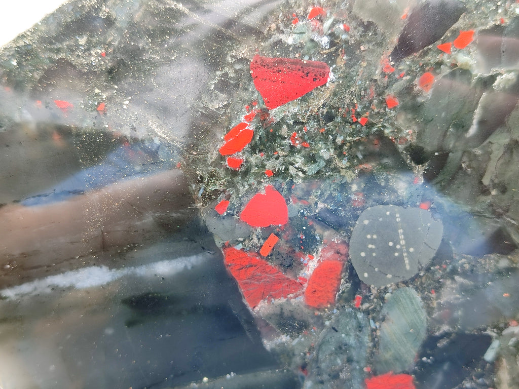 Polished Bloodstone Display Piece x 1 From Swaziland - Toprock Gemstones and Minerals 