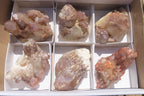 Natural Red Hematoid Quartz Clusters x 6 From Karoi, Zimbabwe - Toprock Gemstones and Minerals 