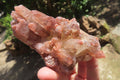 Natural Red Hematoid Quartz Clusters x 6 From Karoi, Zimbabwe - Toprock Gemstones and Minerals 