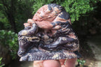 Hand Made Pyrophyllite Animal Carvings x 2 From South Africa - Toprock Gemstones and Minerals 