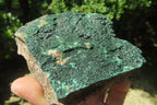 Natural Botryoidal Malachite Specimens x 6 From Tenke Fungurume, Congo - Toprock Gemstones and Minerals 