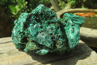 Natural Silky Malachite Specimens x 2 From Kasompe, Congo - Toprock Gemstones and Minerals 