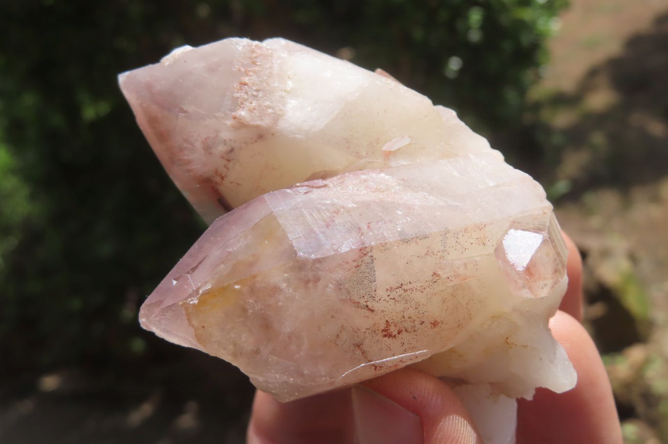 Natural Red Hematoid Quartz Clusters x 6 From Karoi, Zimbabwe - Toprock Gemstones and Minerals 