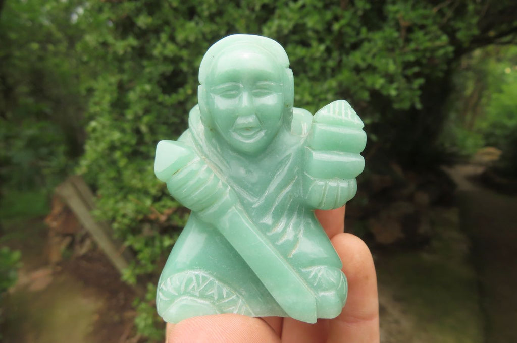 Polished Assortment Of Lucky God Carvings x 7 From China - Toprock Gemstones and Minerals 