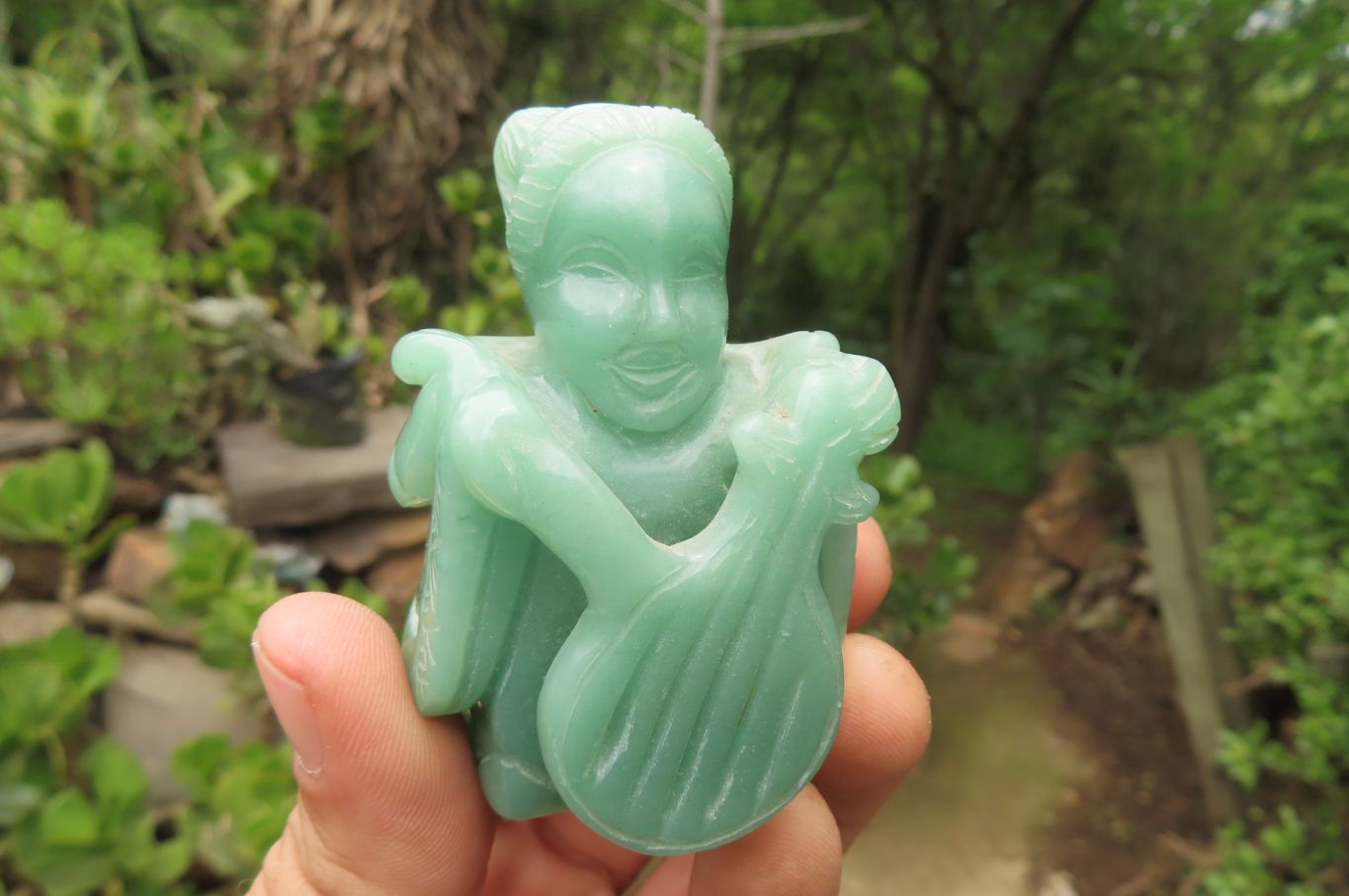 Polished Assortment Of Lucky God Carvings x 7 From China - Toprock Gemstones and Minerals 