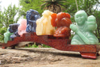 Polished Assortment Of Lucky God Carvings x 7 From China - Toprock Gemstones and Minerals 