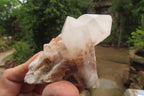 Natural Pineapple Candle Quartz Clusters x 6 From Antsirabe, Madagascar - Toprock Gemstones and Minerals 