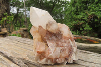 Natural Pineapple Candle Quartz Clusters x 6 From Antsirabe, Madagascar - Toprock Gemstones and Minerals 