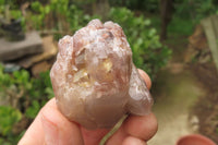 Natural Red Hematoid Quartz Clusters x 12 From Karoi, Zimbabwe