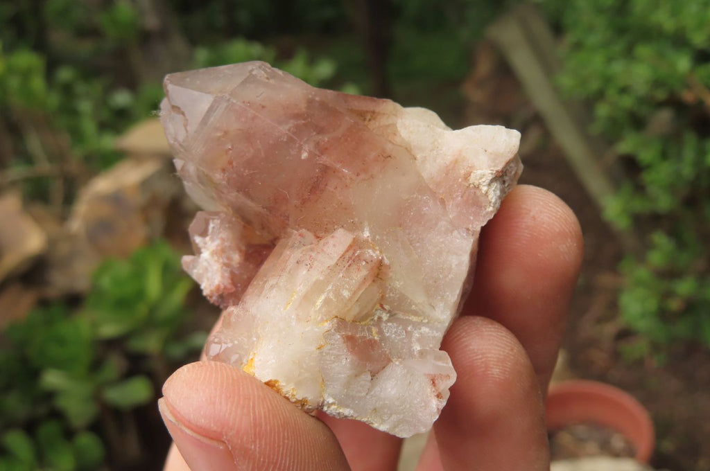 Natural Red Hematoid Quartz Clusters x 12 From Karoi, Zimbabwe - Toprock Gemstones and Minerals 