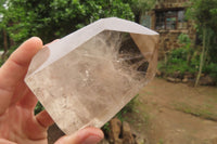 Polished Smokey Quartz Crystals x 2 From Madagascar - Toprock Gemstones and Minerals 