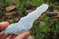 Natural Etched Blue Chalcedony Specimens x 2.1 Kg Lot From Nsanje, Malawi - Toprock Gemstones and Minerals 