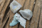 Natural Etched Blue Chalcedony Specimens x 2.1 Kg Lot From Nsanje, Malawi - Toprock Gemstones and Minerals 