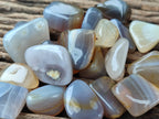 Polished Botswana Agate Tumbled Stones - Sold Per KG - From Botswana - Toprock Gemstones and Minerals 
