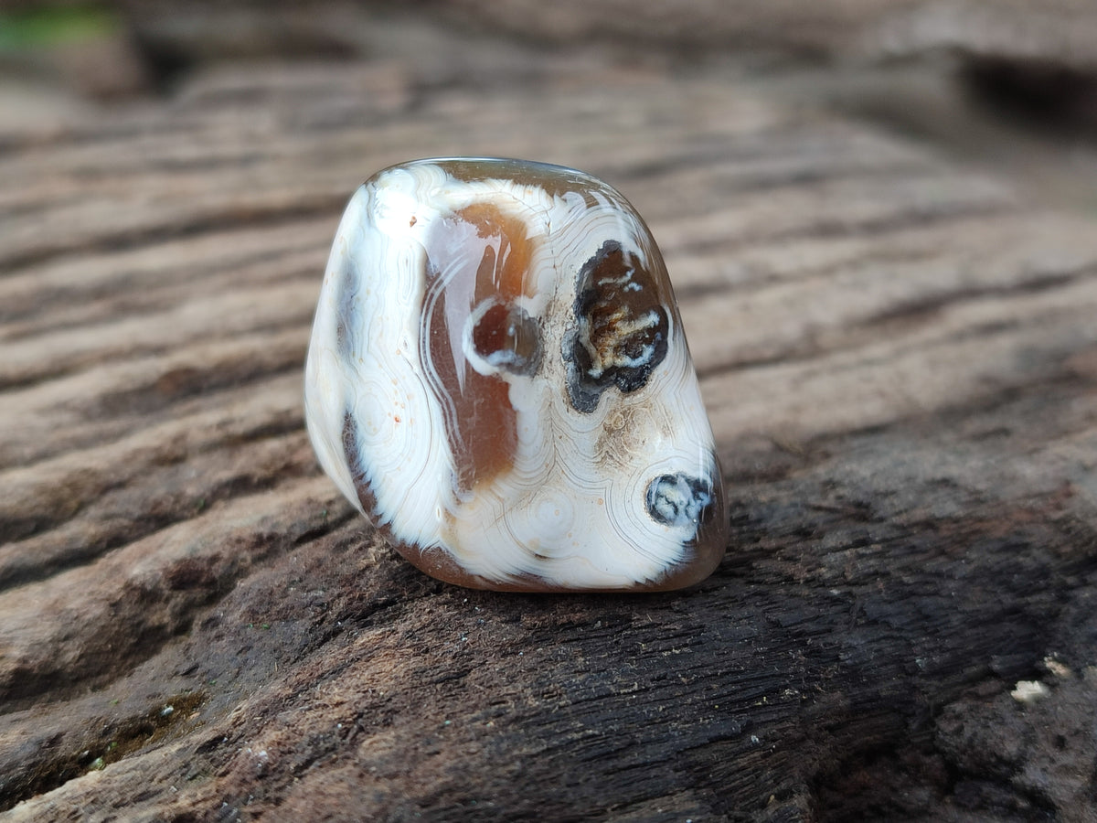 Polished Botswana Agate Tumbled Stones - Sold Per KG - From Botswana - Toprock Gemstones and Minerals 