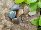 Polished Botswana Agate Tumbled Stones - Sold Per KG - From Botswana - Toprock Gemstones and Minerals 
