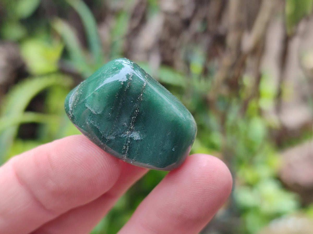 Polished Medium Aventurine Tumble Stones - sold per KG - From Zimbabwe - Toprock Gemstones and Minerals 