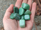 Polished Medium Aventurine Tumble Stones - sold per KG - From Zimbabwe - Toprock Gemstones and Minerals 