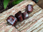 Polished Red Tigers Eye Tumble Stones - sold per KG - From South Africa - Toprock Gemstones and Minerals 
