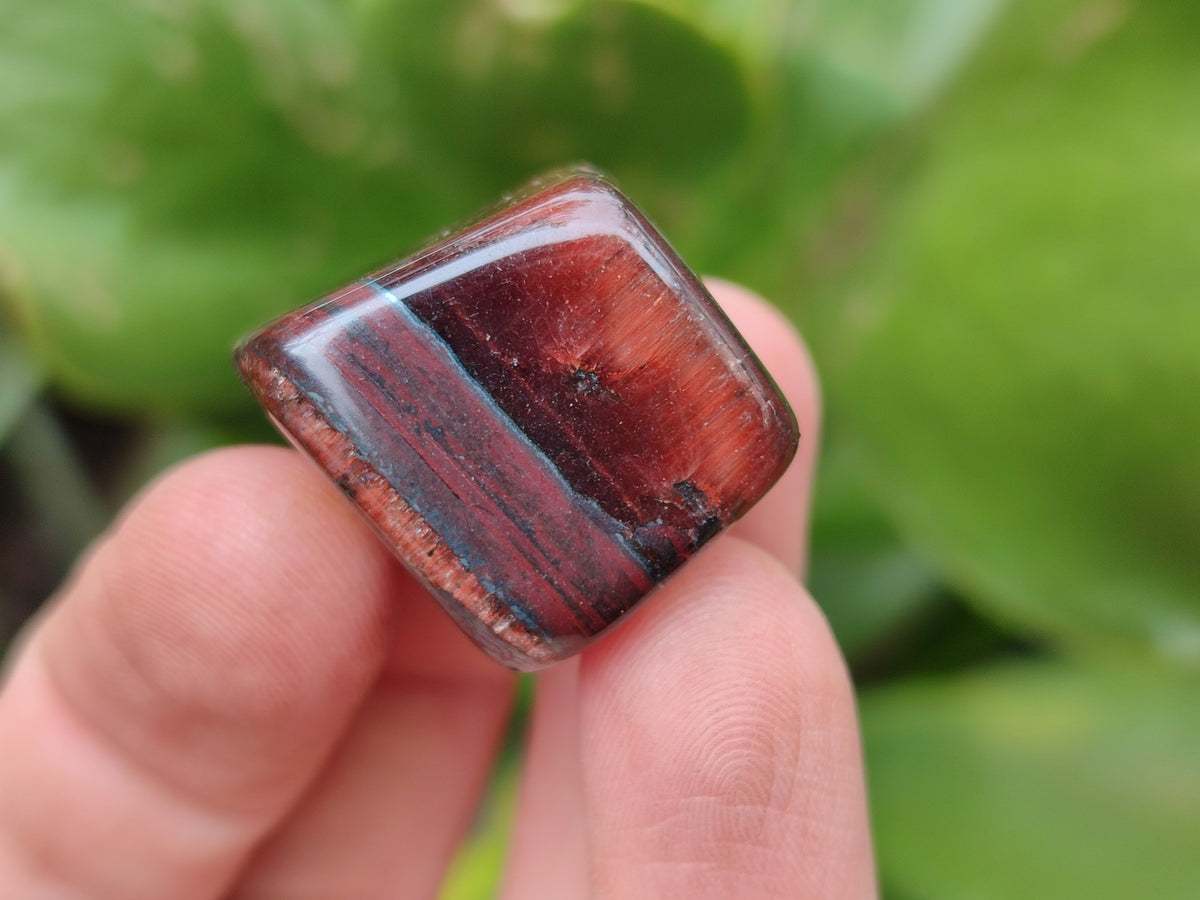 Polished Red Tigers Eye Tumble Stones - sold per KG - From South Africa - Toprock Gemstones and Minerals 