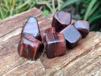 Polished Red Tigers Eye Tumble Stones - sold per KG - From South Africa - Toprock Gemstones and Minerals 