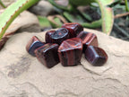 Polished Red Tigers Eye Tumble Stones - sold per KG - From South Africa - Toprock Gemstones and Minerals 