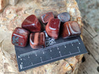 Polished Red Tigers Eye Tumble Stones - sold per KG - From South Africa - Toprock Gemstones and Minerals 