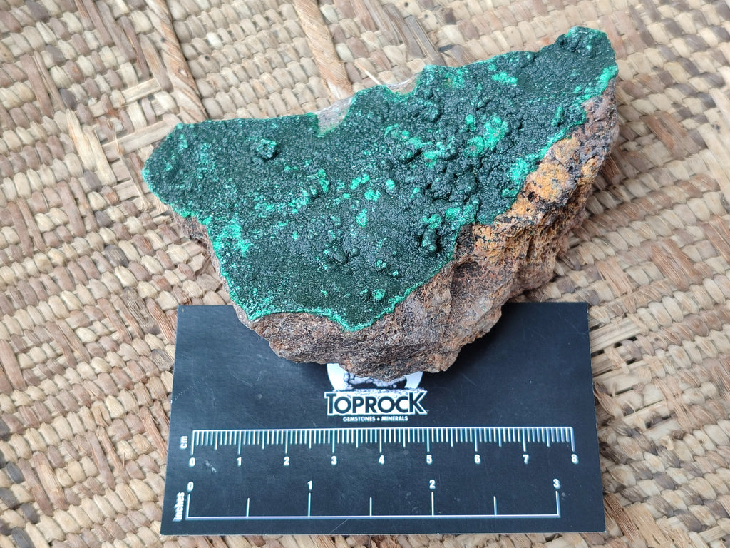 Natural Botryoidal Malachite Specimens x 6 From Tenke Fungurume, Congo - Toprock Gemstones and Minerals 