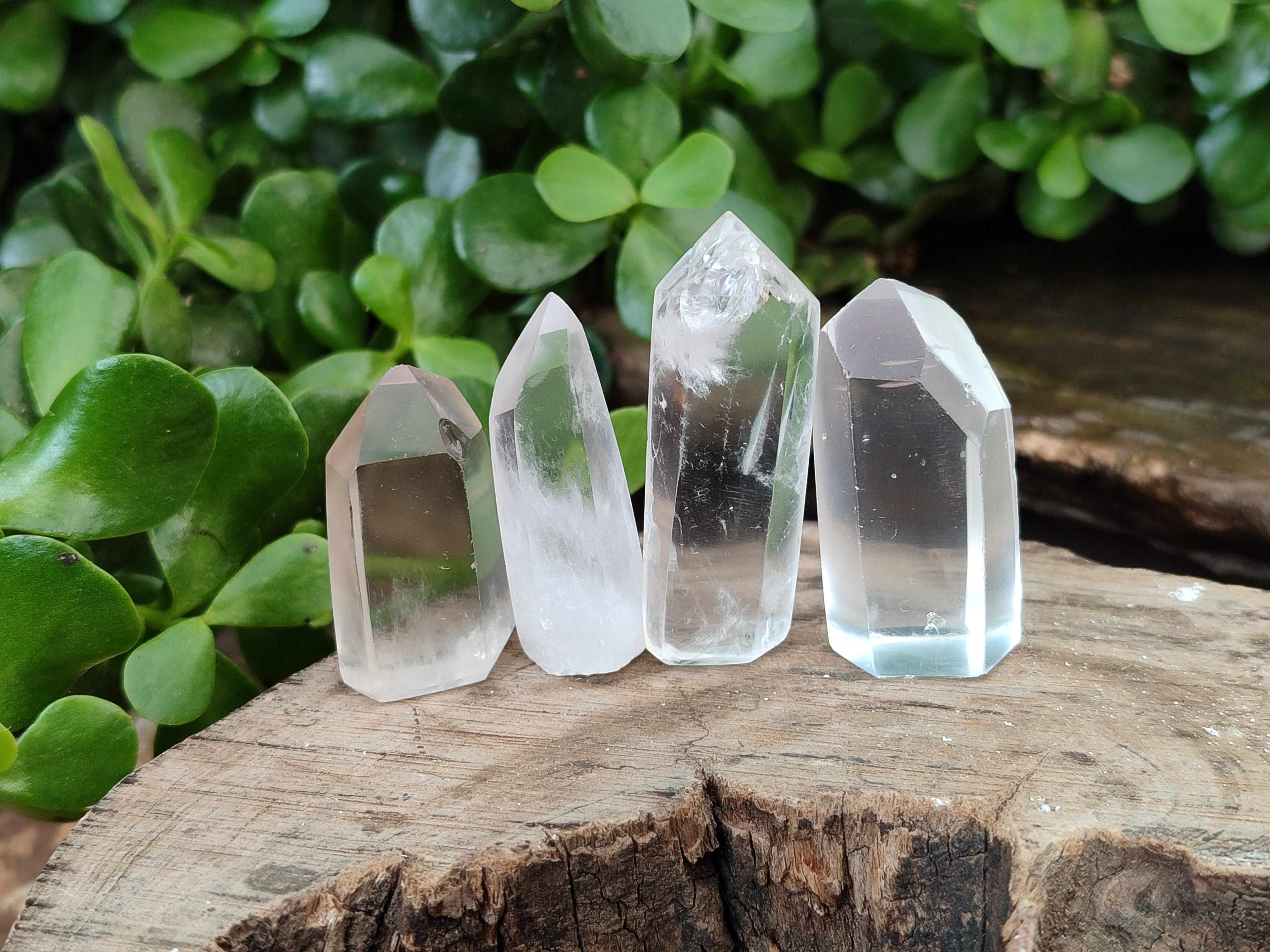 Polished Clear Quartz Crystal Points x 35 From Madagascar - Toprock Gemstones and Minerals 