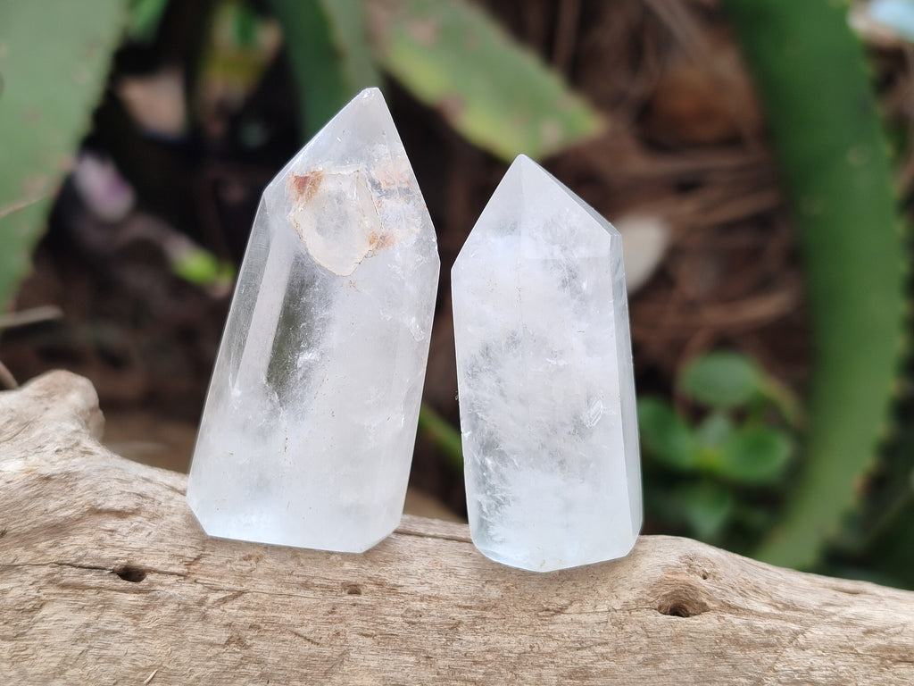 Polished Clear Quartz Crystal Points x 35 From Madagascar - Toprock Gemstones and Minerals 