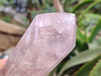 Polished Double Terminated Rose Quartz Points x 6 From Ambatondrazaka, Madagascar - Toprock Gemstones and Minerals 