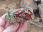 Polished Bastite Dragons Blood Point-Prism x 6 From Tshipise, South Africa - Toprock Gemstones and Minerals 