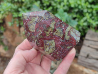Polished Bastite Dragons Blood Point-Prism x 6 From Tshipise, South Africa - Toprock Gemstones and Minerals 