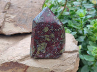 Polished Bastite Dragons Blood Point-Prism x 6 From Tshipise, South Africa - Toprock Gemstones and Minerals 