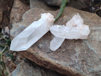 Natural Quartz Clusters and Crystals x 11 From Madagascar - Toprock Gemstones and Minerals 
