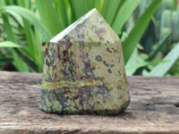 Polished Bastite Dragons Blood Point-Prism x 4 From Tshipise, South Africa - Toprock Gemstones and Minerals 