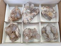 Natural Smokey and Ametrine Spirit Quartz Clusters x 6 From Boekenhouthoek, South Africa - Toprock Gemstones and Minerals 