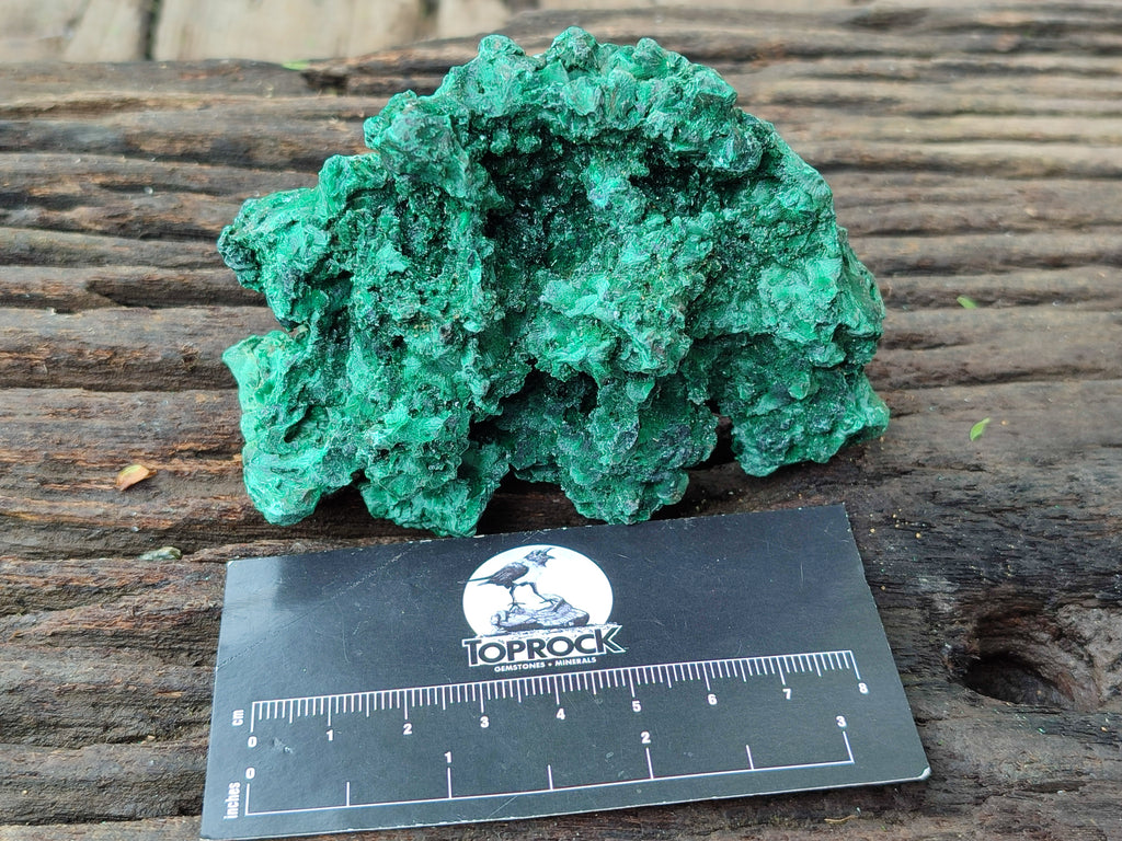 Natural Silky Malachite Specimens x 3 From Kasompe, Congo - Toprock Gemstones and Minerals 