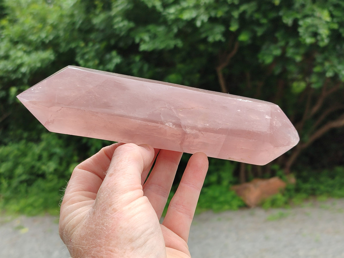Polished Mixed Rose Quartz Items x 3 From Ambatondrazaka, Madagascar - Toprock Gemstones and Minerals 