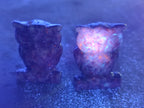 Polished Sodalite Owl Carvings - sold per item - From Namibia - Toprock Gemstones and Minerals 