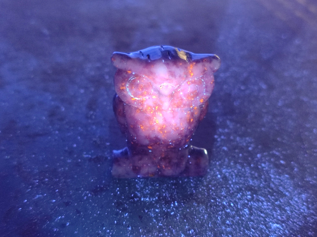 Polished Sodalite Owl Carvings - sold per item - From Namibia - Toprock Gemstones and Minerals 