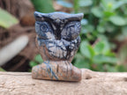Polished Banded Jasper Owl Carvings - sold per item - From Australia - Toprock Gemstones and Minerals 